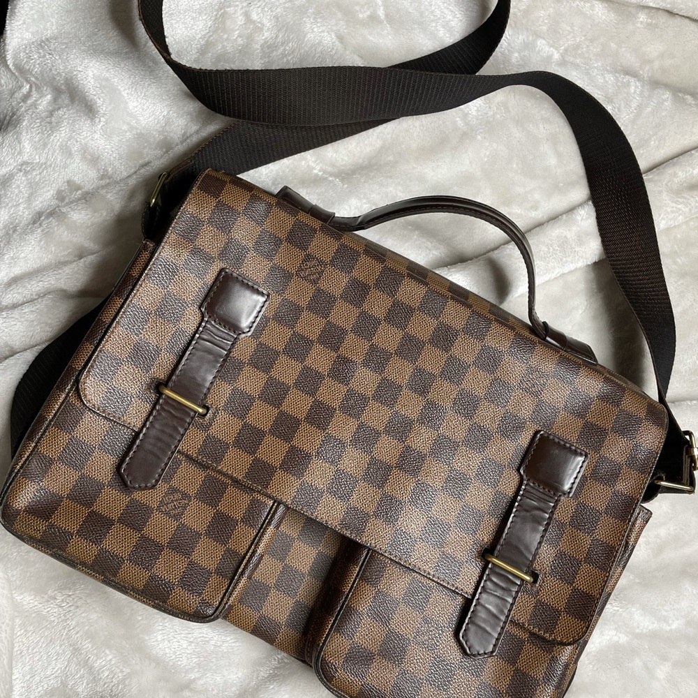 Louis Vuitton Broadway Damier Men's Shoulder Bag